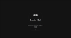 Desktop Screenshot of casualtiesofcool.com